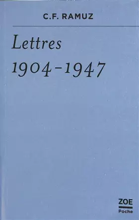 Couverture du produit · Lettres: 1904-1947