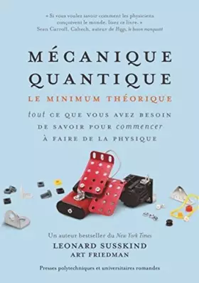 Couverture du produit · Mécanique quantique: Le minimum théorique