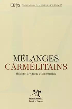 Couverture du produit · Melanges carmelitains 17