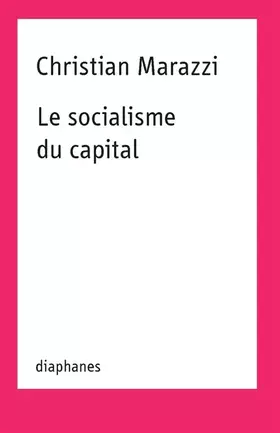 Couverture du produit · Le socialisme du capital