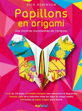 Couverture du produit · Papillons en Origami