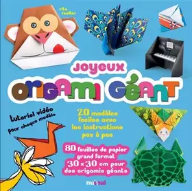 Couverture du produit · Joyeux origami géant pour amuser les plus petits