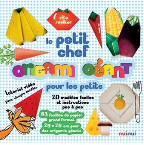 Couverture du produit · Origami géant pour les petits - le petit chef