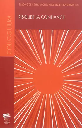 Couverture du produit · Risquer la Confiance
