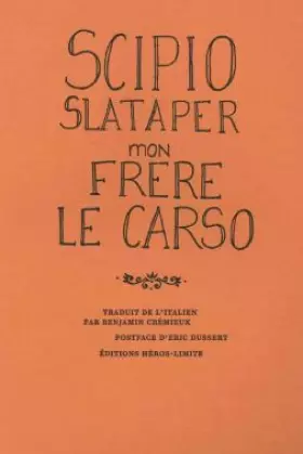 Couverture du produit · Mon frère le Carso