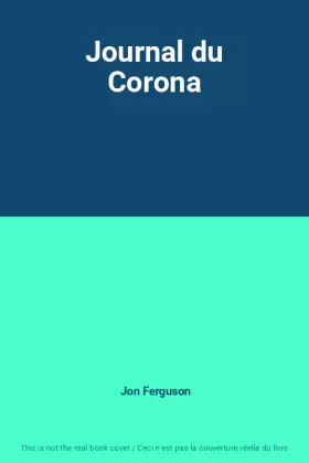 Couverture du produit · Journal du Corona