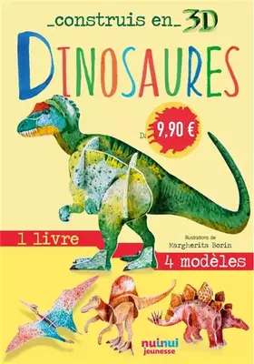 Couverture du produit · Construis en 3D - Dinosaures