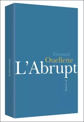 Couverture du produit · L'Abrupt: Coffret en 2 volumes : Tome 1 et 2