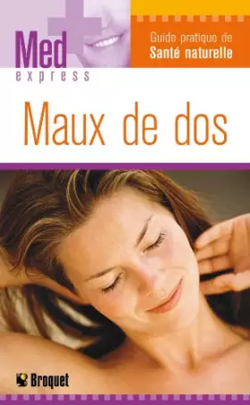 Couverture du produit · Maux de dos