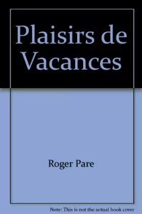Couverture du produit · Plaisirs de Vacances