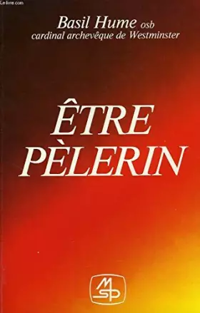 Couverture du produit · Etre pèlerin