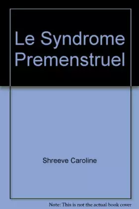Couverture du produit · Le syndrome prémenstruel