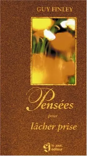 Couverture du produit · Pensées pour lâcher prise