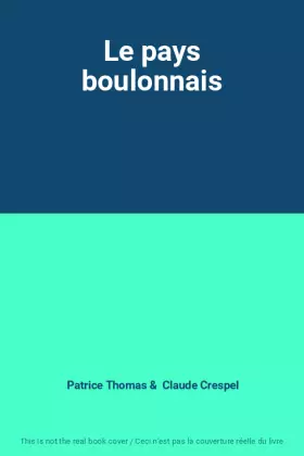 Couverture du produit · Le pays boulonnais
