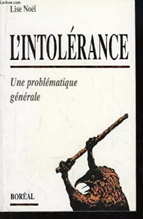 Couverture du produit · Intolerance