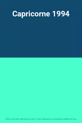 Couverture du produit · Capricorne 1994