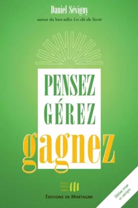 Couverture du produit · Pensez - Gérez - Gagnez