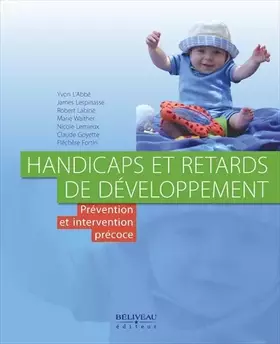 Couverture du produit · Handicaps et retards de développement
