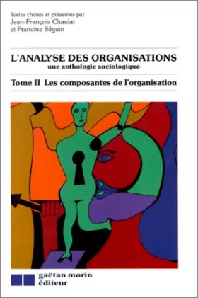 Couverture du produit · L'analyse des organisations