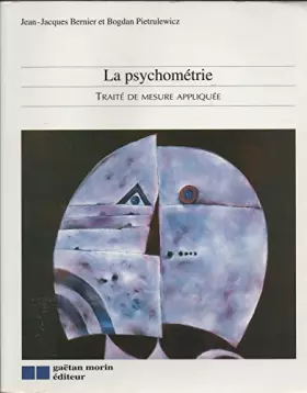 Couverture du produit · La psychométrie traite de mesure appliquée