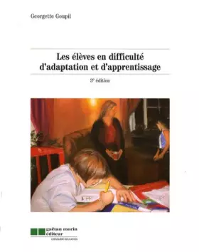 Couverture du produit · Les élèves en difficulté d'adaptation et d'apprentissage