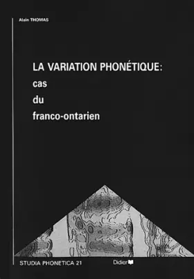 Couverture du produit · Vadiation phonetique