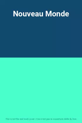 Couverture du produit · Nouveau Monde