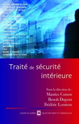 Couverture du produit · Traite de Securite Intérieure Cq 150