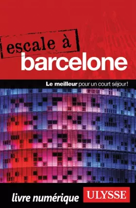 Couverture du produit · Escale à Barcelone