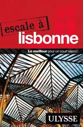 Couverture du produit · Escale à Lisbonne