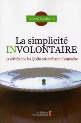 Couverture du produit · La simplicité involontaire