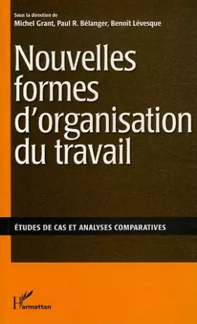 Couverture du produit · Nouvelles formes d'organisation du travail