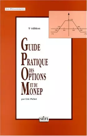 Couverture du produit · Guide pratique des options et du monep
