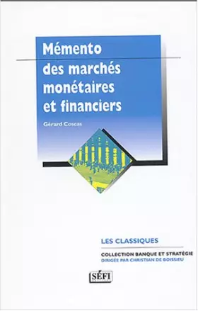 Couverture du produit · Marchés monétaires et financiers