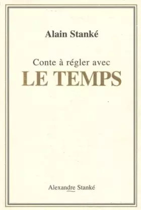 Couverture du produit · CONTE A REGLER AVEC LE TEMPS