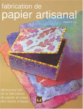 Couverture du produit · Fabrication de papier artisanal