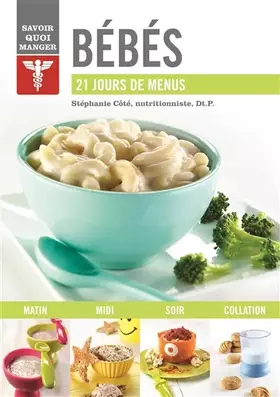 Couverture du produit · Bébés: 21 jours de menus