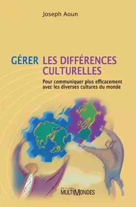 Couverture du produit · Gerer les differences culturelles