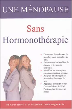 Couverture du produit · Ménopause sans hormonothérapie