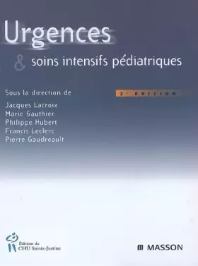 Couverture du produit · Urgences & soins intensifs pédia. 2e édi
