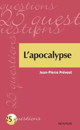 Couverture du produit · l'apocalypse