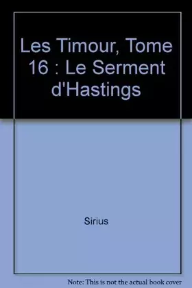 Couverture du produit · Le Serment D'hastings