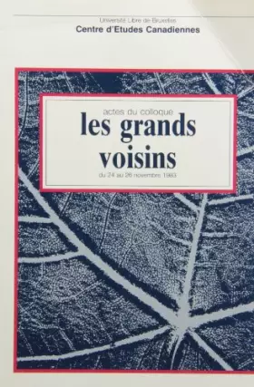Couverture du produit · Les grands voisins