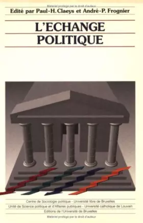 Couverture du produit · L'ECHANGE POLITIQUE