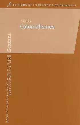 Couverture du produit · Colonialismes
