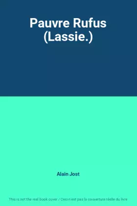 Couverture du produit · Pauvre Rufus (Lassie.)