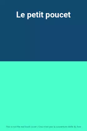 Couverture du produit · Le petit poucet