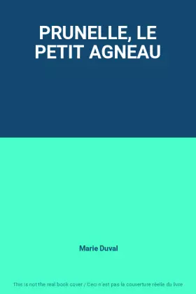 Couverture du produit · PRUNELLE, LE PETIT AGNEAU