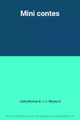Couverture du produit · Mini contes