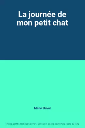 Couverture du produit · La journée de mon petit chat